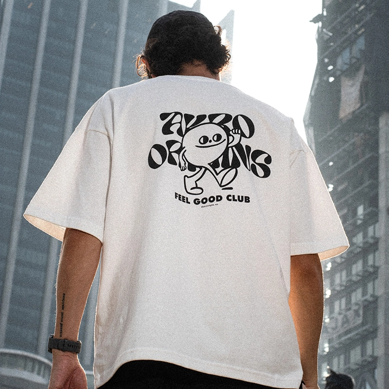 3 Playera Akro Origins oversize