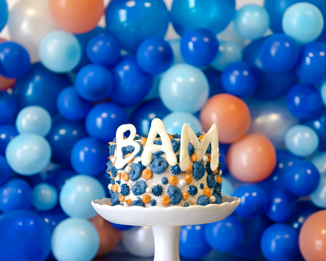 Cómo hacer una SESIÓN DE CAKE SMASH EN CASA
