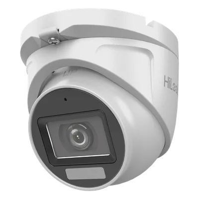 Cámara Turret TURBOHD / 2 Megapixel / Dual Light 30 m (98.4 ft) IR + 20 m (65.6 ft) Luz Blanca / Lente 2.8 mm 100° / IP66 / Audio por Coaxitron / 4 Tecnologías Seleccionables