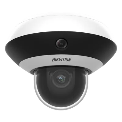 Mini Domo PanoVu IP / 4 Megapixel UHD / 1 PTZ 4X Zoom + 3 Lentes Panorámicos 360° / H.265 / IR 10 m (32.8 ft) / PoE+ / dWDR / Uso en Interior — vista 1