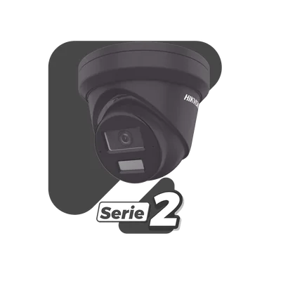 Cámara Turret IP / 4 Megapixel / Dual Light 30 m (98.4 ft) / WDR 120 dB / AcuSense / IP67 / PoE / MicroSD 512 GB — vista 2