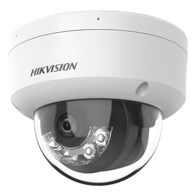 Cámara Domo IP / 6 Megapixel / Dual Light 30 m (98.4 ft) IR + 20 m (65.6 ft) Luz Blanca / Lente 2.8 mm / 105° / AcuSense Lite / IP67 / PoE — vista 1