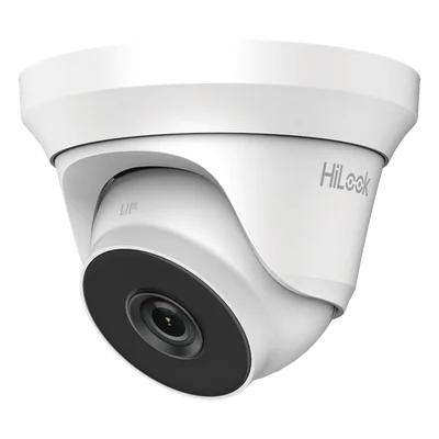 Cámara Turret TURBOHD / 2 Megapixel 1080p / Gran Angular 103° / IR EXIR 40 m (131.2 ft) / 4 Tecnologías / Audio Coaxitron / IP66 / Metal