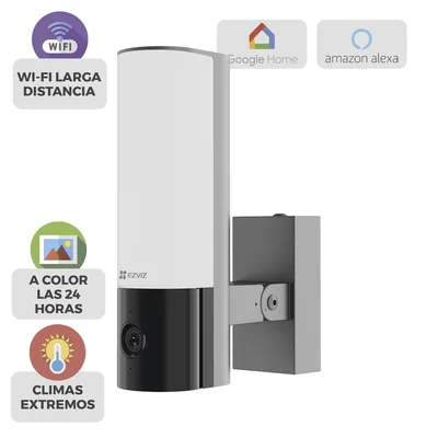 Cámara IP Bala / 4 Megapixel / Wi-Fi 2.4 GHz / IR 10 m (32.8 ft) / Luz LED 700 lm / Audio Bidireccional / IP67 — vista 2