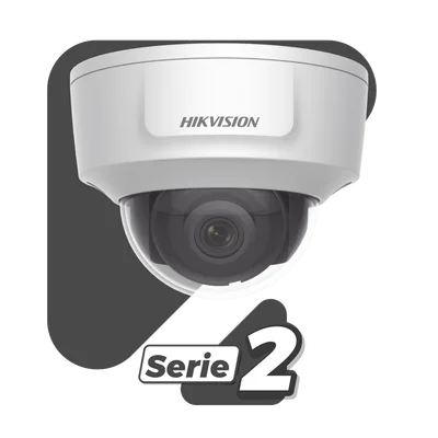 Domo IP / 4K 8MP / Lente 2.8mm / Salida HDMI 1080p / IR EXIR 30 m / IP42 / IK10 / WDR 120 dB / PoE / Micro SD 512 GB — vista 2