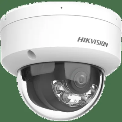 Cámara Domo IP / 4 Megapixel / Lente 2.8 mm / IR 30 m (98.4 ft) / WDR 120 dB / IP67 e IK10 / PoE — vista 2