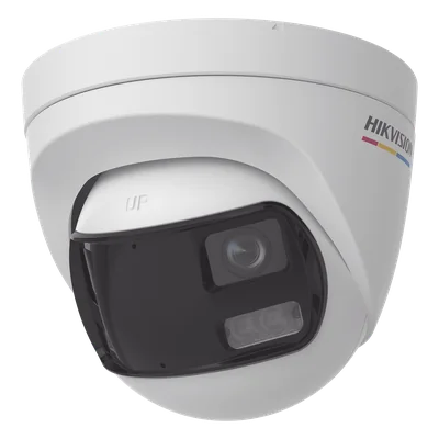 Cámara Turret TURBOHD / 3K 5 Megapixel / Visión 180° / Dual Light 40 m (131.2 ft) / Micrófono Integrado / IP67