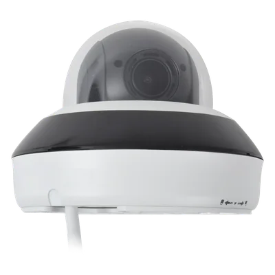 Mini Domo PTZ IP / 4 Megapixel / Zoom Óptico 4X / IR EXIR 20 m (65.6 ft) / WDR 120 dB / PoE / IP66 / IK10 — vista 4