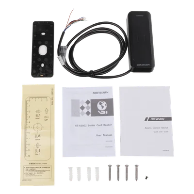 Lector de Tarjetas PROX EM / Exterior IP65 / Wiegand W26/W34 / Perfil Delgado 0.67' / LED y Zumbador / -20°C a 65°C — vista 3