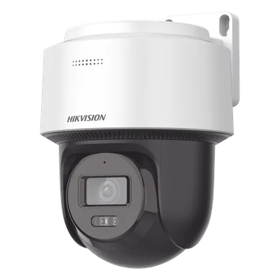 Cámara Domo PT IP / 4 Megapixel / Dual Light 30 m (98.4 ft) / Autoseguimiento Humanos / PoE+ / IP66 / Audio Bidireccional / MicroSD 512 GB