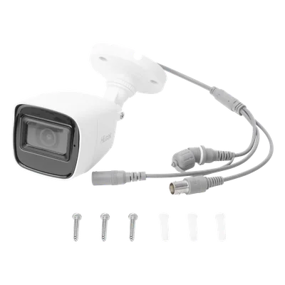 Cámara Bala TURBOHD / 2 Megapixel 1080p / Gran Angular 106.4° / IR EXIR 30 m (98.4 ft) / Audio por Coaxitron / IP66 / 4 Tecnologías — vista 2