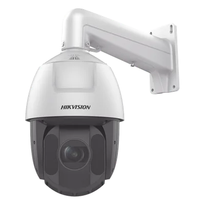 PTZ IP 4 Megapixel / 25X Zoom / 150 mts IR / DARKFIGHTER / ACUSENSE (Evita Falsas Alarmas) / Exterior IP66 / WDR 120 dB / PoE+ / Alarmas y Audio I/O / Micro SD / Metal / 24 VCA