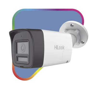 Cámara Bala TURBOHD / 2 Megapixel / Dual Light 30 m (98.4 ft) IR + 20 m (65.6 ft) Luz Blanca / Audio Bidireccional / IP67 / Metal — vista 3