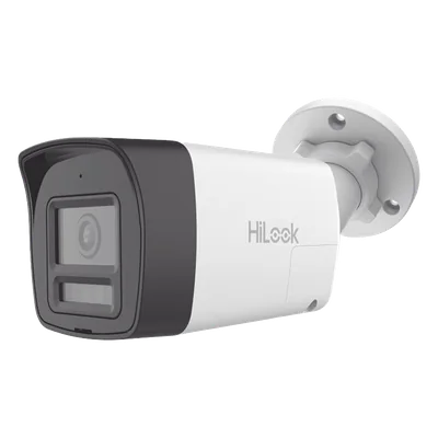 Cámara Bala TURBOHD / 2 Megapixel / Dual Light 30 m (98.4 ft) IR + 20 m (65.6 ft) Luz Blanca / Audio Bidireccional / IP67 / Metal