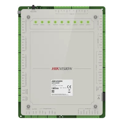 Controlador de Acceso / 4 Puertas / 8 Lectores / 100,000 Tarjetas / 10,000 Huellas / Gestión en Nube / Gabinete con Fuente 12V 8A / Soporte Batería de Respaldo — vista 5