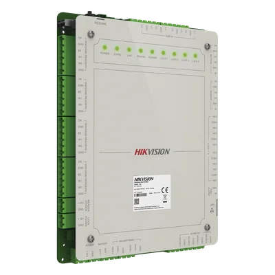 Controlador de Acceso / 4 Puertas / 8 Lectores / 100,000 Tarjetas / 10,000 Huellas / Gestión en Nube / Gabinete con Fuente 12V 8A / Soporte Batería de Respaldo — vista 3