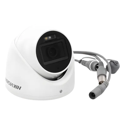 Cámara Turret TURBOHD / 3K 5 Megapixel / Lente 2.8 mm / Gran Angular 104.9° / IR 30 m (98.4 ft) + Luz Blanca 20 m (65.6 ft) / IP67 / Audio Integrado / 4 Tecnologías — vista 5