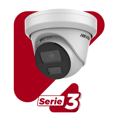 Cámara Turret IP / 4 Megapixel / Dual Light 40 m (131.2 ft) / DarkFighter S / WDR 130 dB / IP67 / Audio y Alarmas I/O — vista 4