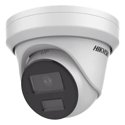 Cámara Turret IP / 4 Megapixel / Dual Light 40 m (131.2 ft) / DarkFighter S / WDR 130 dB / IP67 / Audio y Alarmas I/O