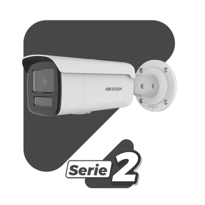 Cámara Bala IP / 4 Megapixel / Dual Light 80 m (262.5 ft) / AcuSense / WDR 120 dB / IP67 IK10 / PoE — vista 2