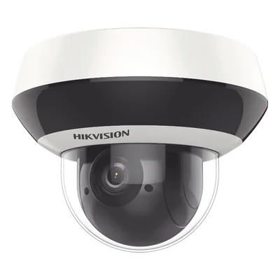 Mini Domo PTZ IP 4 Megapixel / 4X Zoom / H.265+ / 20 mts IR EXIR / WDR / PoE / IK10 /Exterior IP66 / DarkFighter / Micrófono Integrado / Micro SD — vista 1
