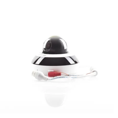 Mini Domo PTZ IP 4 Megapixel / 4X Zoom / H.265+ / 20 mts IR EXIR / WDR / PoE / IK10 /Exterior IP66 / DarkFighter / Micrófono Integrado / Micro SD — vista 3