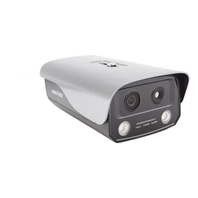 Cámara IP de Detección Térmica de Incendios / Doble Lente 4 MP Óptico + 1 MP Térmico / Rango 0 a 400 °C / Precisión ±2 °C / IP66 / WDR 120 dB — vista 3