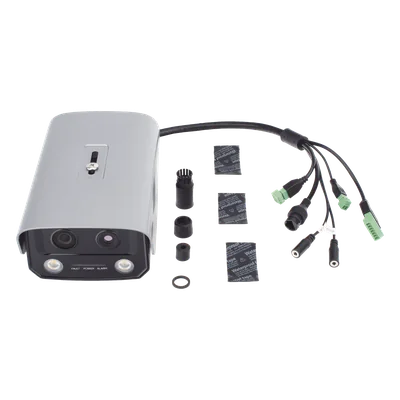 Cámara IP de Detección Térmica de Incendios / Doble Lente 4 MP Óptico + 1 MP Térmico / Rango 0 a 400 °C / Precisión ±2 °C / IP66 / WDR 120 dB — vista 7