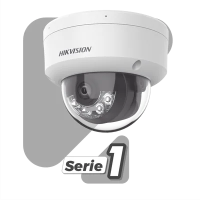 Cámara Domo IP / 4 Megapixel / Dual Light 30 m (98.4 ft) / Lente 2.8 mm / 109° FOV / IK08 / IP67 / PoE — vista 4