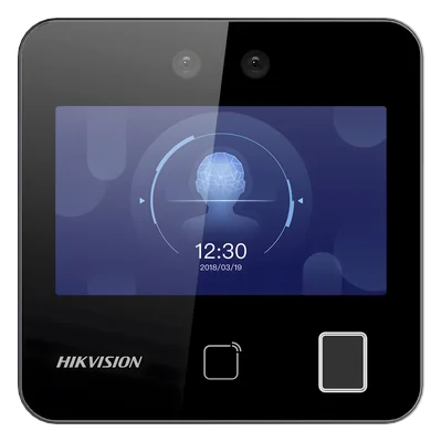 Terminal de Reconocimiento Facial y Control de Acceso / Pantalla Táctil 4.3 pulgadas / Wi-Fi / Facial, Huella, Tarjeta y QR / 1500 Rostros / Batería de Respaldo / Videoportero / Cumplimiento LFT