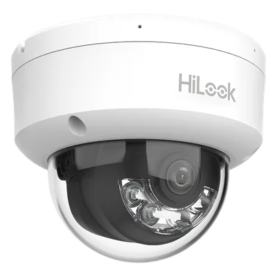 Cámara Domo IP / 2 Megapixel / Dual Light 20 m (65.6 ft) IR + 15 m (49.2 ft) Luz Blanca / Micrófono Integrado / PoE / AcuSense Lite / Interior — vista 3