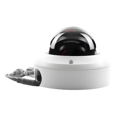 Domo TURBOHD 5 Megapixel / Lente Motorizado 2.7 - 13.5 mm / IR EXIR 40 mts (131 ft) / TVI-AHD-CVI-CVBS / IK10 / IP67 / dWDR / 12 Vcc / 24 VCA — vista 3