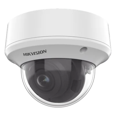 Domo TURBOHD 5 Megapixel / Lente Motorizado 2.7 - 13.5 mm / IR EXIR 40 mts (131 ft) / TVI-AHD-CVI-CVBS / IK10 / IP67 / dWDR / 12 Vcc / 24 VCA — vista 1