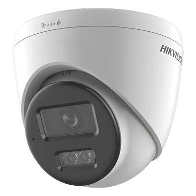Cámara Turret IP / 8 Megapixel (4K) / Dual Light 30 m (98.4 ft) / Lente 2.8 mm / 113° HFOV / AcuSense Lite / IP67 / PoE