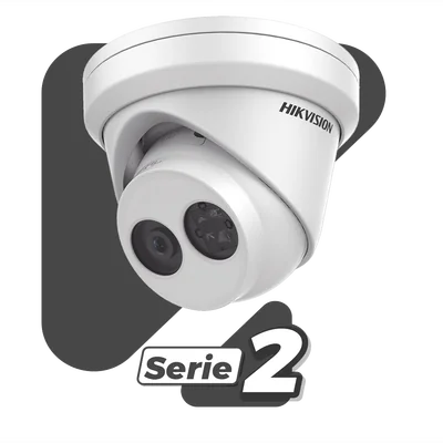 Turret IP 4 Megapixel / Lente 2.8 mm / 30 mts IR EXIR / Exterior IP67 / WDR 120 dB / PoE / ACUSENSE (Evita Falsas Alarmas) / Micrófono Integrado / Metal  / MicroSD / ONVIF / ACUSEARCH — vista 5