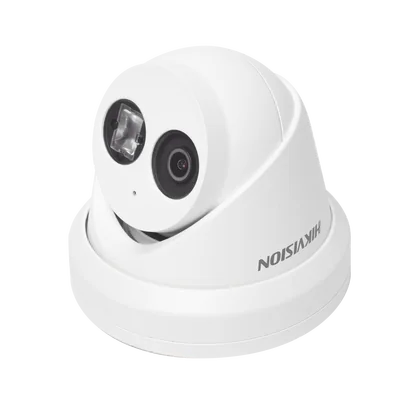 Turret IP 4 Megapixel / Lente 2.8 mm / 30 mts IR EXIR / Exterior IP67 / WDR 120 dB / PoE / ACUSENSE (Evita Falsas Alarmas) / Micrófono Integrado / Metal  / MicroSD / ONVIF / ACUSEARCH — vista 3