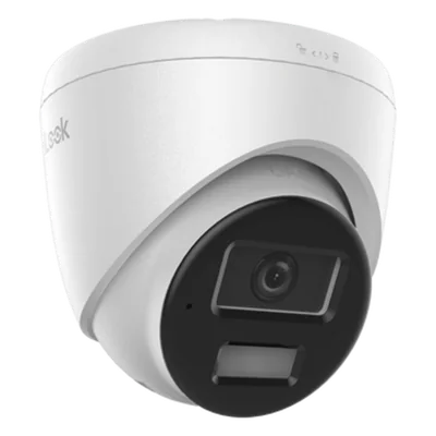 Cámara Turret IP / 4 Megapixel / Dual Light 20 m (65.6 ft) / Lente 2.8 mm / 104° / Audio Integrado / IP67 / PoE — vista 3