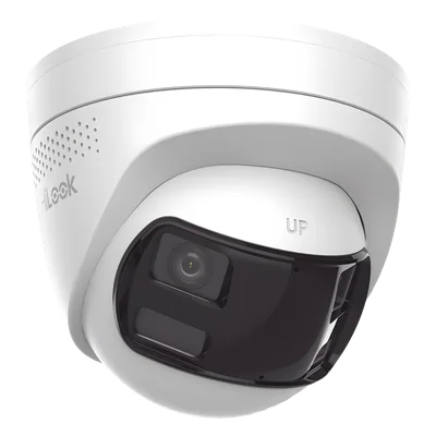 Cámara Turret IP / 8 Megapixel / Panorámica 180° / Dual Light 30 m (98.4 ft) / PoE / Audio Bidireccional / IP67 — vista 2
