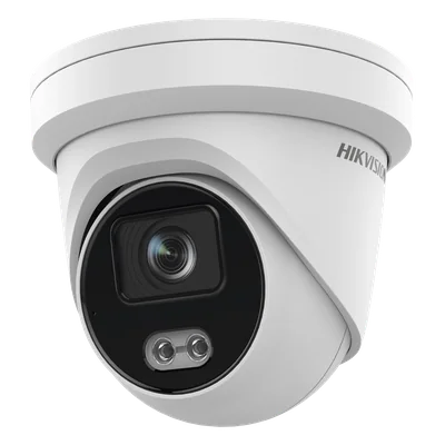 Cámara Turret IP / 4 Megapixel / Color 24/7 / Luz Blanca 40 m (131.2 ft) / Lente 4 mm / WDR 130 dB / IP67 / Audio Integrado — vista 1