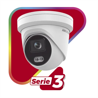 Cámara Turret IP / 4 Megapixel / Color 24/7 / Luz Blanca 40 m (131.2 ft) / Lente 4 mm / WDR 130 dB / IP67 / Audio Integrado — vista 3