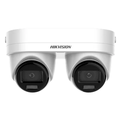 Cámara IP Dual Lente / 4 Megapixel por Sensor / WDR 120 dB / IR 10 m (32.8 ft) / IP67 / IK10 / PoE / Audio Bidireccional — vista 2