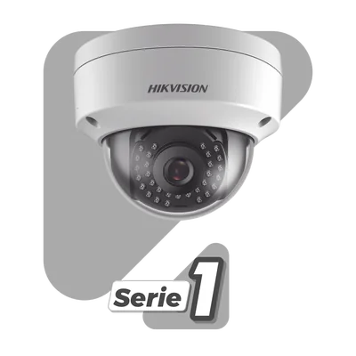 Domo IP / 4 MP / Lente 2.8 mm / IR 30 m (98 ft) / WDR 120 dB / IP67 / PoE / H.265+ — vista 4