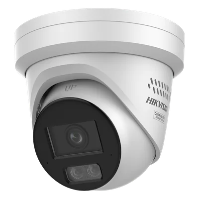 Turret IP / 8 Megapixel / Lente 2.8 mm / 98 pies IR + Luz Blanca / 2 Micrófonos / IP67 / Estrobo / WDR 130 dB / AcuSense 3.0 / AcuSeek / NEMA 4X