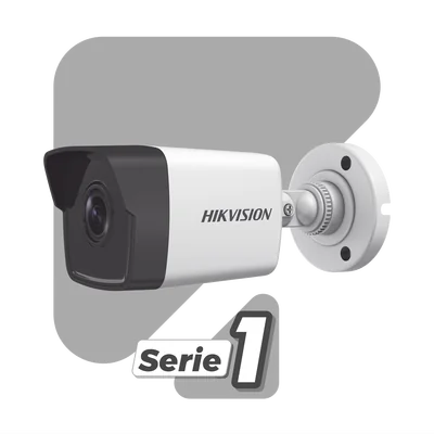 Bala IP 2 Megapixel / Lente 2.8 mm / Micrófono Integrado / 30 mts IR EXIR / Exterior IP66 / H.265 / PoE / ONVIF / MicroSD — vista 2