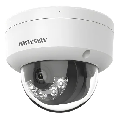 Cámara Domo IP / 8 Megapixel (4K) / Dual Light 30 m (98.4 ft) / Lente 2.8 mm / 113° / AcuSense Lite / IP67 / PoE — vista 1
