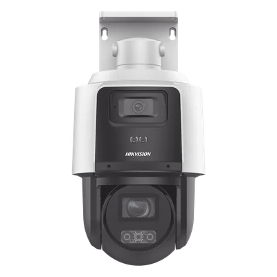 Cámara PTZ IP TandemVu / 4 Megapixel / Zoom Óptico 4X / Dual Light IR 40 m (131.2 ft) + Luz Blanca 30 m (98.4 ft) / WDR 120 dB / AcuSense / Audio Bidireccional / IP66 / PoE+ — vista 3