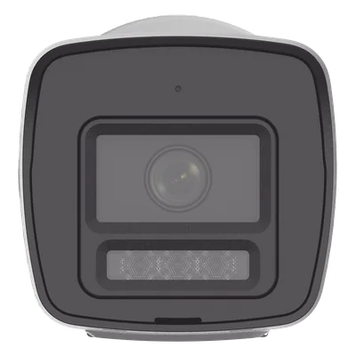 Cámara Bala IP / 4 Megapixel / Dual Light 30 m (98.4 ft) IR + 20 m (65.6 ft) Luz Blanca / Audio Bidireccional / AcuSense Lite / IP67 / PoE — vista 3
