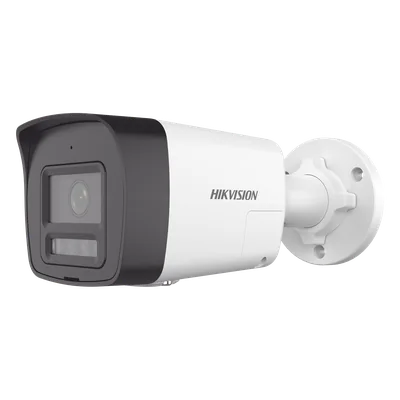 Cámara Bala IP / 4 Megapixel / Dual Light 30 m (98.4 ft) IR + 20 m (65.6 ft) Luz Blanca / Audio Bidireccional / AcuSense Lite / IP67 / PoE