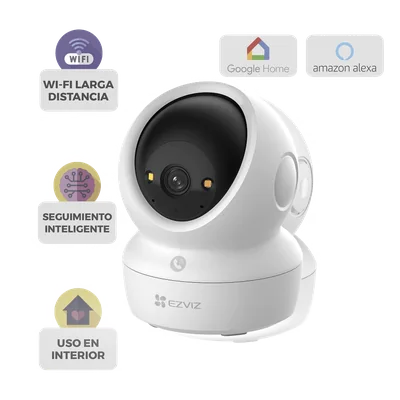 Cámara PT IP / 4K 8 Megapixel / Wi-Fi Dual 2.4/5 GHz / Visión Nocturna Color 10 m (32.8 ft) / Audio Bidireccional / Seguimiento Automático — vista 1