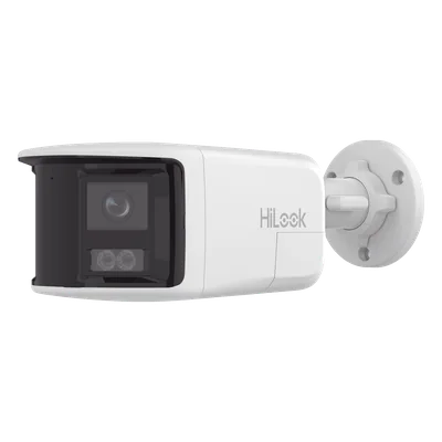 Cámara Bala IP / 6 Megapixel / Panorámica 180° / Dual Light 30 m (98.4 ft) / Audio Bidireccional / IP67 / PoE